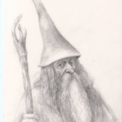 portrait gandalf
