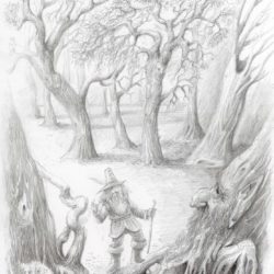 dessin de tom bombadil